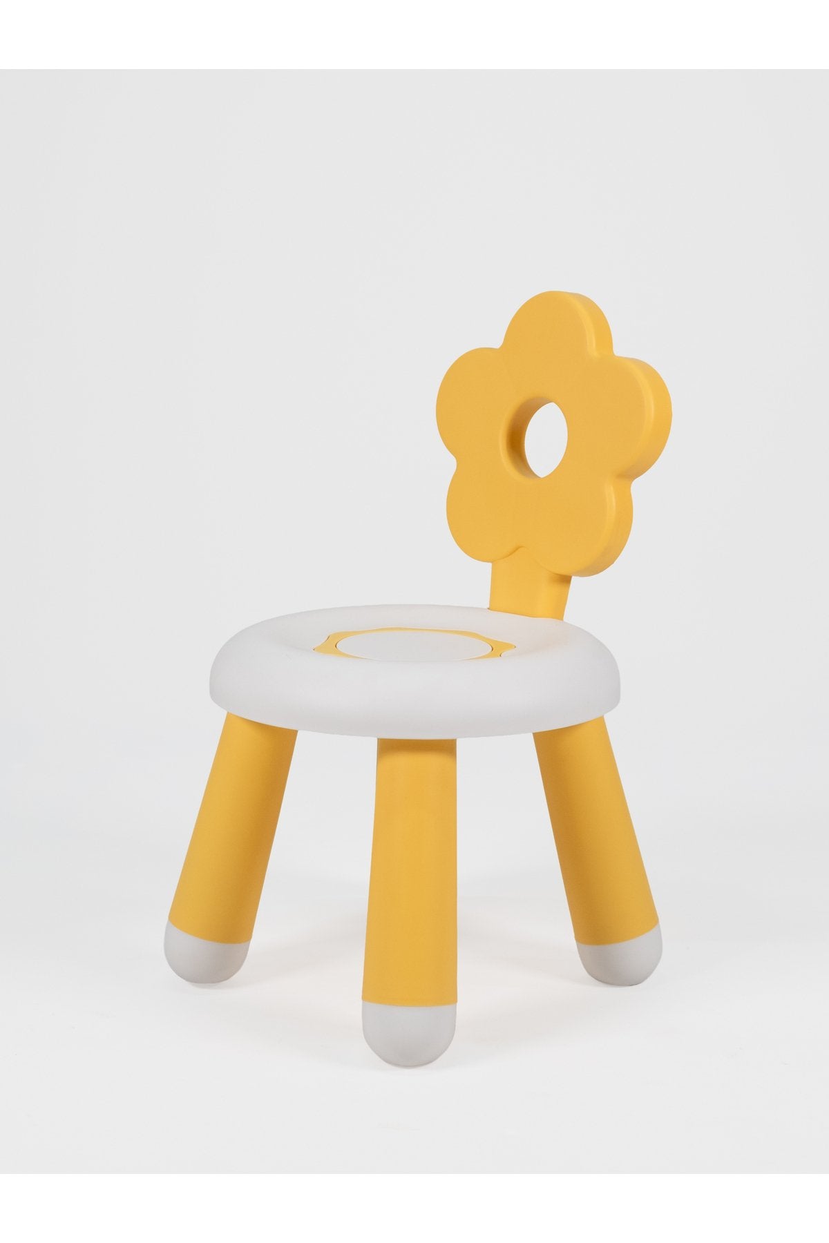 Sarı Flower Çocuk Sandalye
