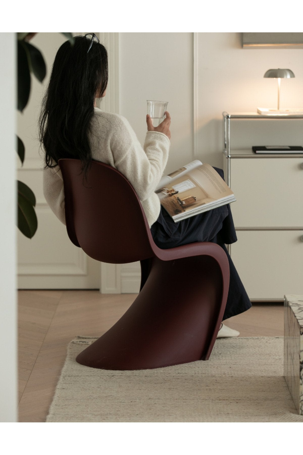 4'lü Paket Tamtom Sandalye-Bordo