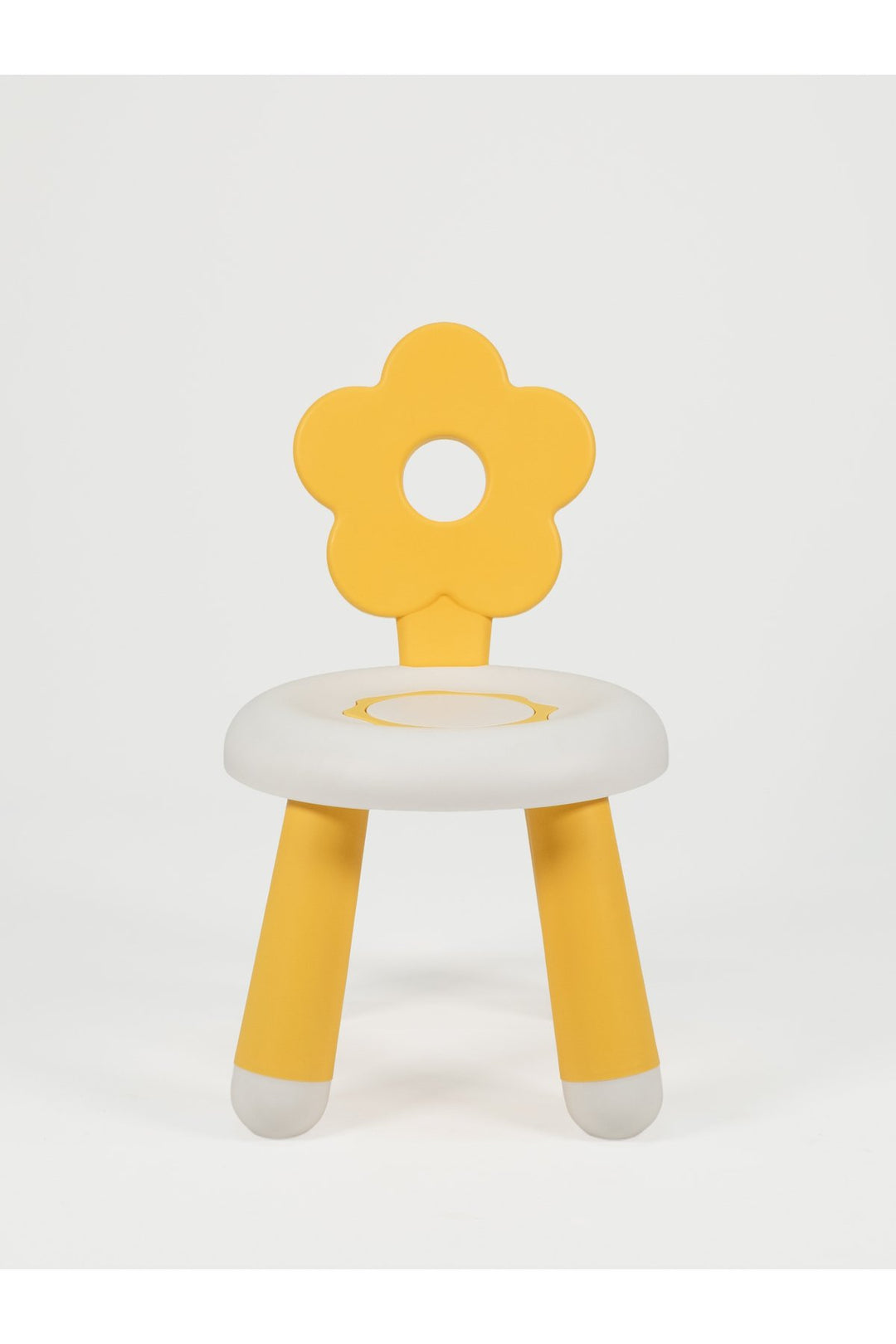 Sarı Flower Çocuk Sandalye