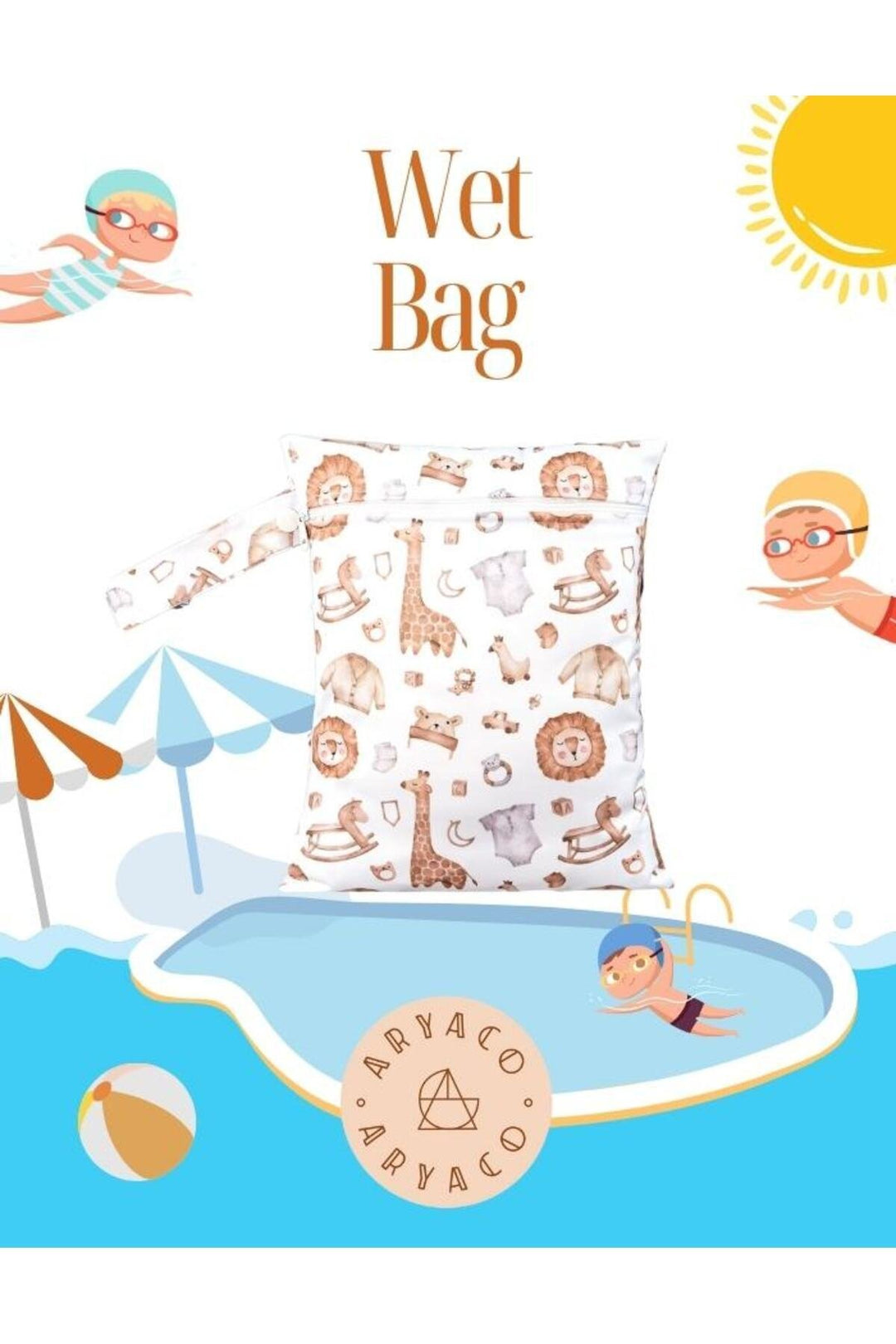 Desenli Çok Amaçlı Çanta-24,5x19cm