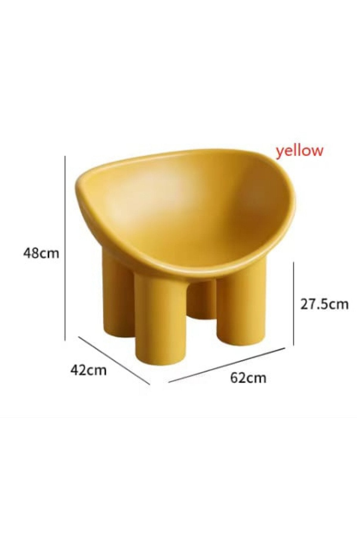 Milan Çocuk Sandalyesi-Sarı