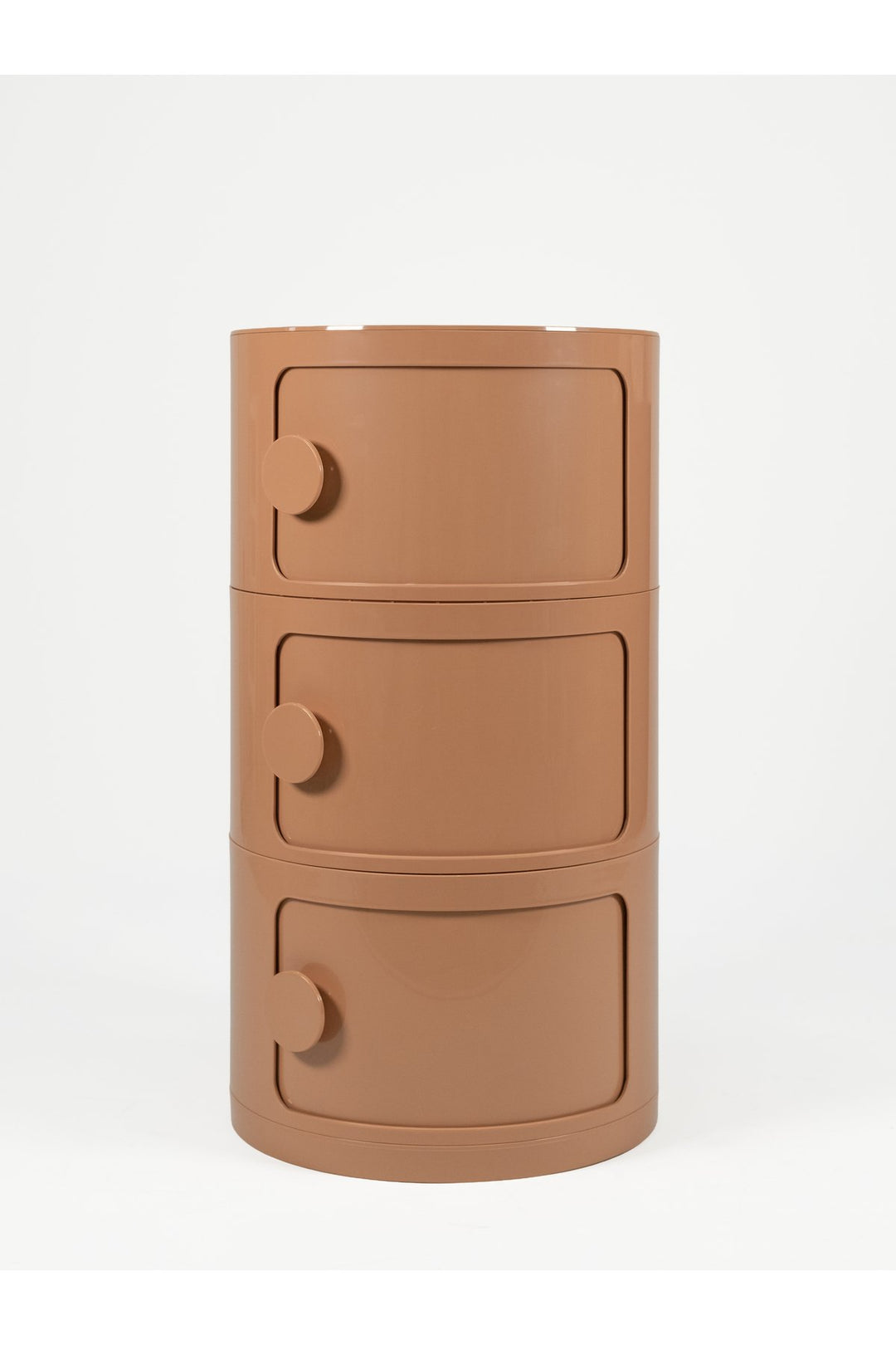 Flow 3 Çekmeceli Komodin-Kahverengi